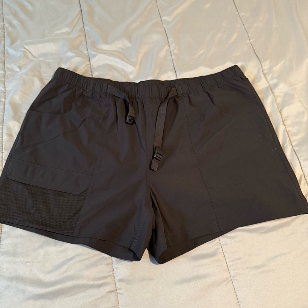 Black Drawstring Shorts